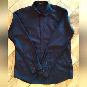 Boys xxl size 18 Navy dress shirt